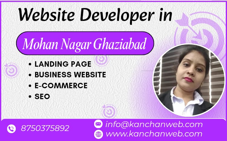 website developer in mohan nagar